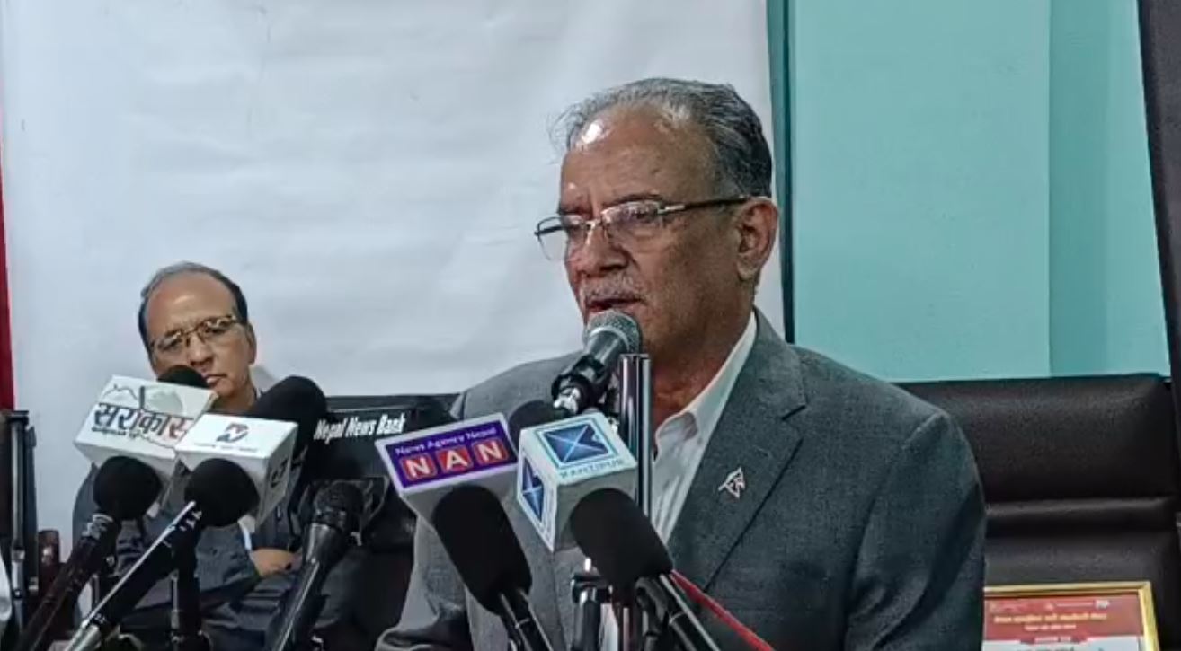प्रचण्ड भन्छन्– नेपालमा युद्धले शान्ति ल्याएको छ